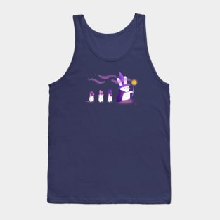 Bunny Witch and mushroom helpers Tank Top